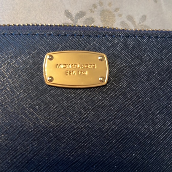 MICHAEL Michael Kors Navy Wallet - Picture 2 of 10